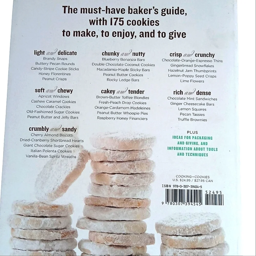 MARTHA STEWART'S COOKIES Cookbook First Edition, Tenth Printing Softcover Fine